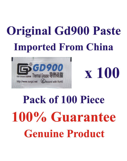Thermal Paste GD900 0.5g High Conductivity Thermal Grease 100 Pieces
