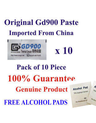 Thermal Paste GD900 0.5g High Conductivity Thermal Grease 10 Pieces