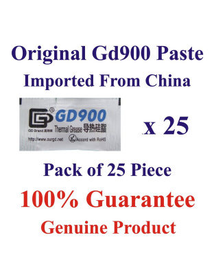 Thermal Paste GD900 0.5g High Conductivity Thermal Grease 25 Pieces