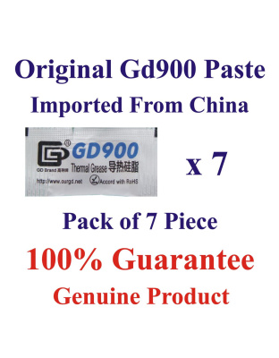 Thermal Paste GD900 0.5g High Conductivity Thermal Grease 7 Pieces