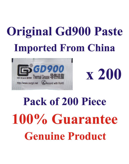 Thermal Paste GD900 0.5g High Conductivity Thermal Grease 200 Pieces