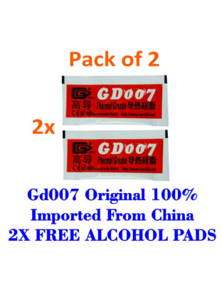 Thermal Paste GD007 0.5g High Conductivity Thermal Grease 2 Pieces