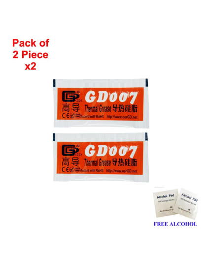Thermal Paste GD007 0.5g High Conductivity Thermal Grease 2 Pieces