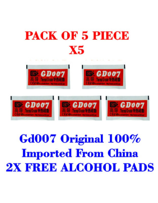 Thermal Paste GD007 0.5g High Conductivity Thermal Grease 5 Pieces