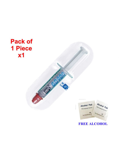 Thermal Paste GD900 Injection 1 Gram High Conductivity Thermal Grease 1 Piece